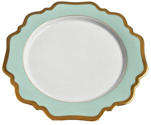 Anna's Palette - Aqua Green ~ Dinner Plate by Anna Weatherley