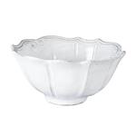 Incanto White Baroque Medium Serving Bowl