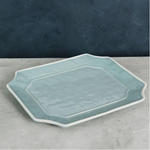 VIDA Charleston Blue Rectangular Platter - LARGE