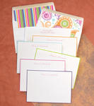 Colorful Hand Bordered Card Ensemble
