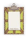 Leopard Classic Clipboard with personalized paper