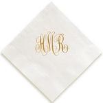 Embossed Graphics Personalized Napkins