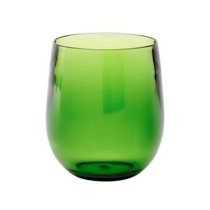 Caspari Acrylic Stemless Wine Glass 