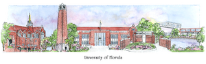 Patsy Gullett University of Florida Sculptured Watercolor