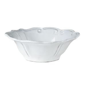 Incanto White Baroque Cereal Bowl
