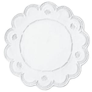 Incanto White Lace Charger