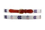 Smathers and Branson Collegiate Needlepoint Belts
