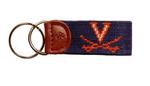 Smathers and Branson Collegiate Needlepoint Key Fobs