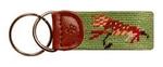 Smathers and Branson Fishing Fly Needlepoint Key Fob