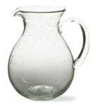 Bubble Glass Pitcher (Clear)